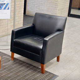 [#B12-6] Black lounge Seating
