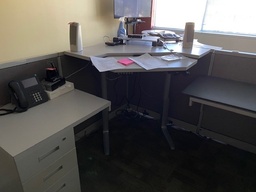 [#E10-7] Ergo Corner Desk (2)