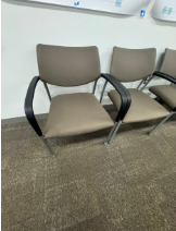 [#B8-8] BROWN GUNLOCKE SIDE CHAIR
