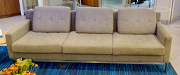 [#B7-6] 3 seat grey couch