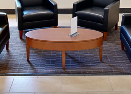 [#C3-8] Oval coffee table