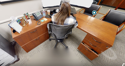 [#E6-2] L-Shaped desk