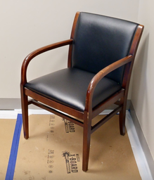 [#B9-2] Black guest chair