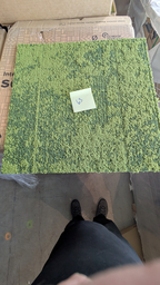 [#L1-44] Carpet Tile - grass box of 20