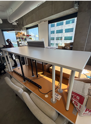 [#E2] White Desk 78"x 30"