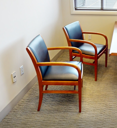 [#B9-5] Blacck guest chair
