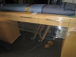 [#D5-78] 90"inch light wood credenza (mid/op)