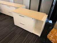 [#D6-87] 2 Drawer file w/cubbies cubes
