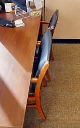 [#B9-4] Navy guest chair