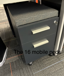 [#D16-8] Mobile Pedestals