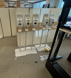 [#L1-26]  Hand Sanitizer Stands