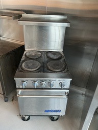 [#G7-4] Stove w/oven —electric w/ burners
