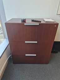 [#D0-8] 36" Wood 3 Drawer Lateral