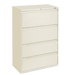 [#D10-3] 4 Drawer Lateral (photo representation)
