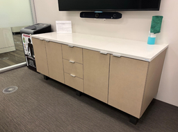 [#D5] Millwork credenza 2 w drawers (1)