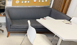 [#B7-13] Large grey couch