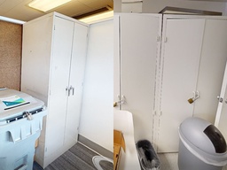 [#D22-30] Tall 2-door cabinet