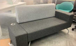 [#B6-18] Sofa (2-Seater)
Grey fabric upholstery