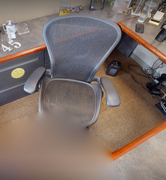 [#B13-4] Task chair, with arms