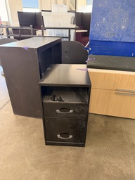 [#D7-5] vertical filing cabinet with shelf