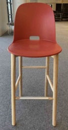 [#B1-pic_003] Orange bar height stool