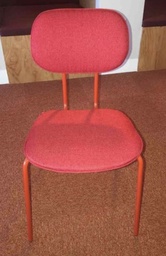 [#B8-pic_022] Red upholstered chair