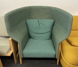 [#B12-pic_032] Green lounge chair