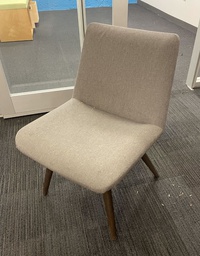 [#B9-pic_075] Grey upholstered chair