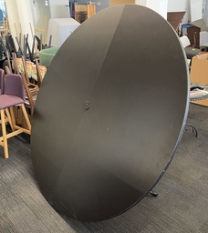 [#C2-pic_104] 72" Diameter Black round table