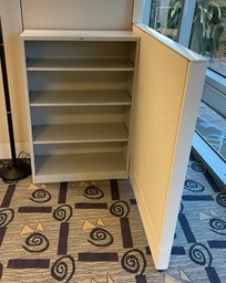 [#D3-16] 4 SHELF METAL BOOKCASE-D3