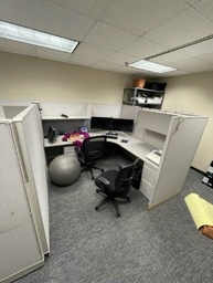 [#A2-66] Haworth 8' x 8' Workstation