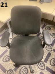 [#B13-94] Black Task Chair