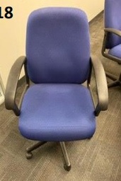 [#B13-156] Blue Task Chair