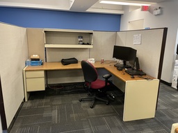 [#A4-12] Workstation - Return on Right - 70" x 30" x 65" (Photo Approximation)