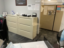 [#D1-22] 3 Shelf Metal Bookcase - 15" x 36" x 40" (Photo Approximation)