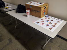 [#C8-38] Folding Table, 6'