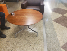 [#C7-111] Round Coffee Table, 3'