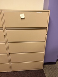 [#D12-21] 5 lateral cabinet 36" wide