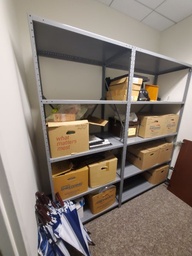 [#D25-237] Metal Shelving 48” x 24’ x 84”