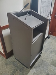 [#C9-254] Grey Lectern