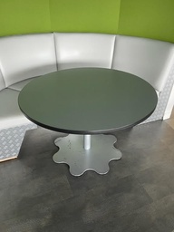 [#C2-25] Café Tables - Gray, Round