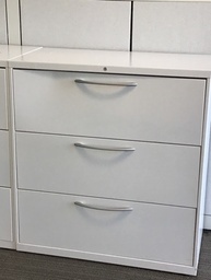 [#D8-31] 3 Drawer Lateral Filing Cabinet (36”W x 39”H x 2'D) 
