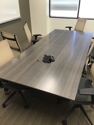[#C8-42] Conference table (8’L x 4'W x 42”H) 
