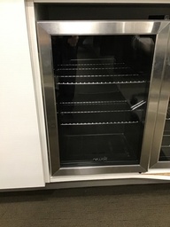 [#G9-88] Glass Mini-Fridge (25”H x 17”W x 19”D)