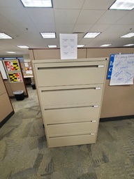 [#D12-289] 5-Drawer Lateral Filing Cabinet