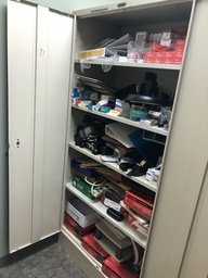 [#D31-16] Metal Supply Cabinet