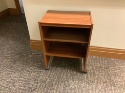 [#C10-56] Mobile 24"D x 30"W Printer Table w/ 2 Shelves