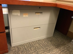 [#D6-39] Lateral File, 42W, 2-Drawer, Tan
