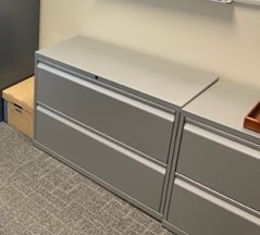 [#D6-19] 2 Drawer Lateral Filing Cabinet