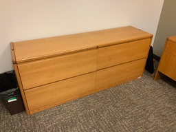 [#D5-93] Credenza, 4-Drawer Lateral, 20x72